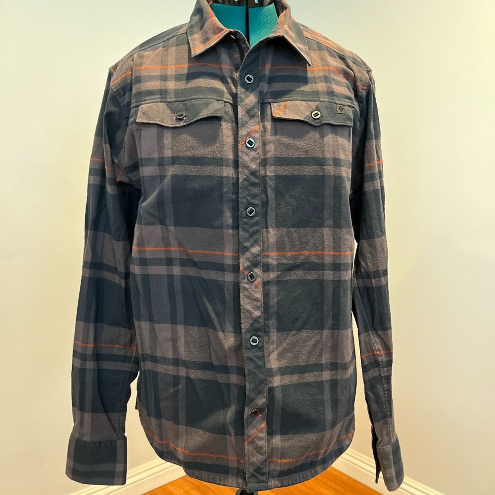 Black Diamond Men's Project Heavy Flannel Purple